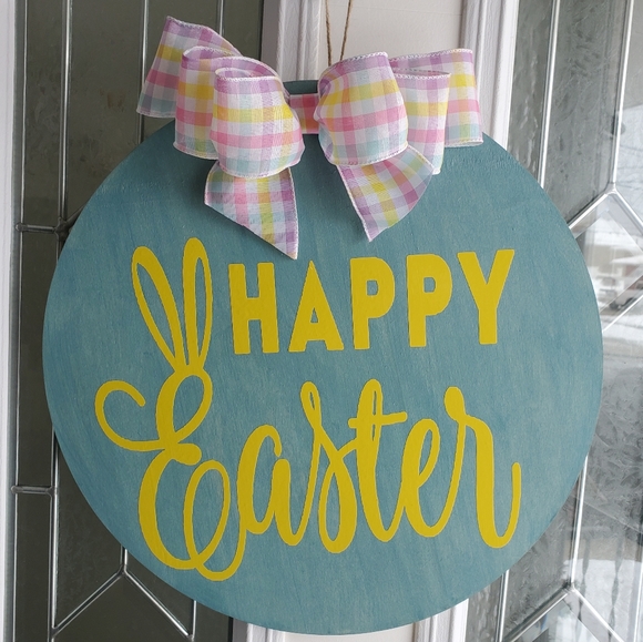 Happy Easter Sign - Picture 5 of 5